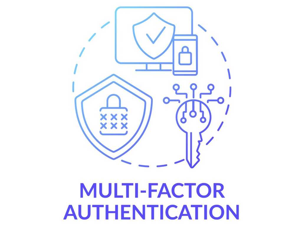 multifactor authentication concept icon vector id13064933451