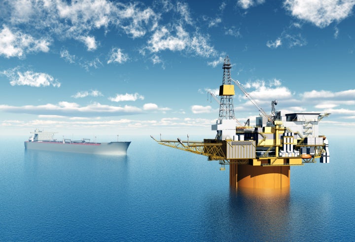 oil rigs