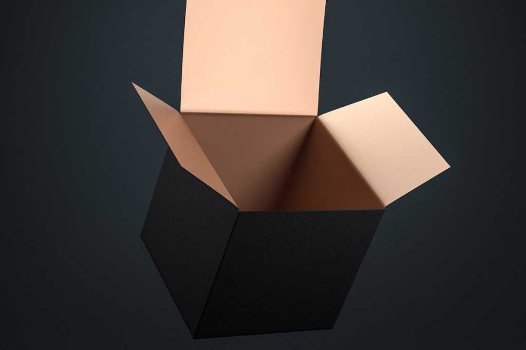 open source box open box out of the box empty