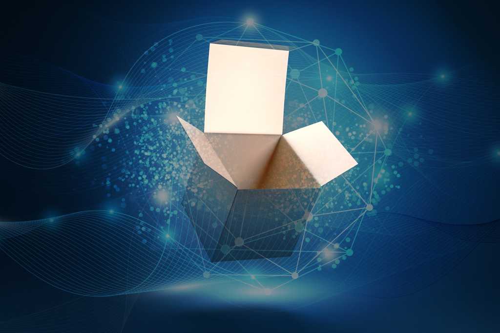open box / abstract code / open-source code