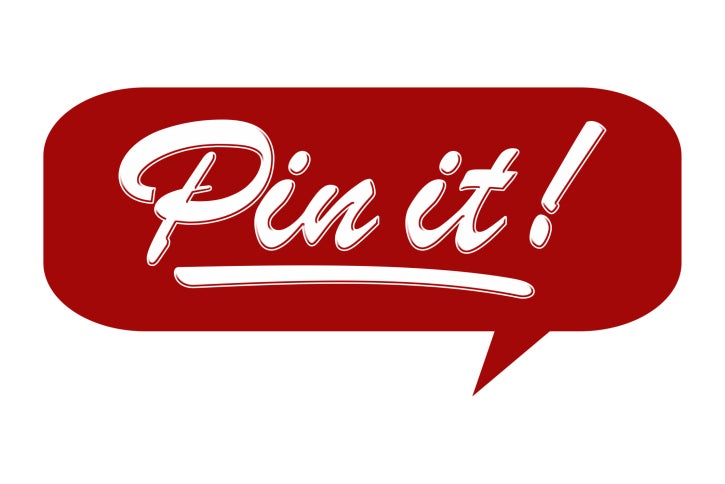 Pinterest pin it badge