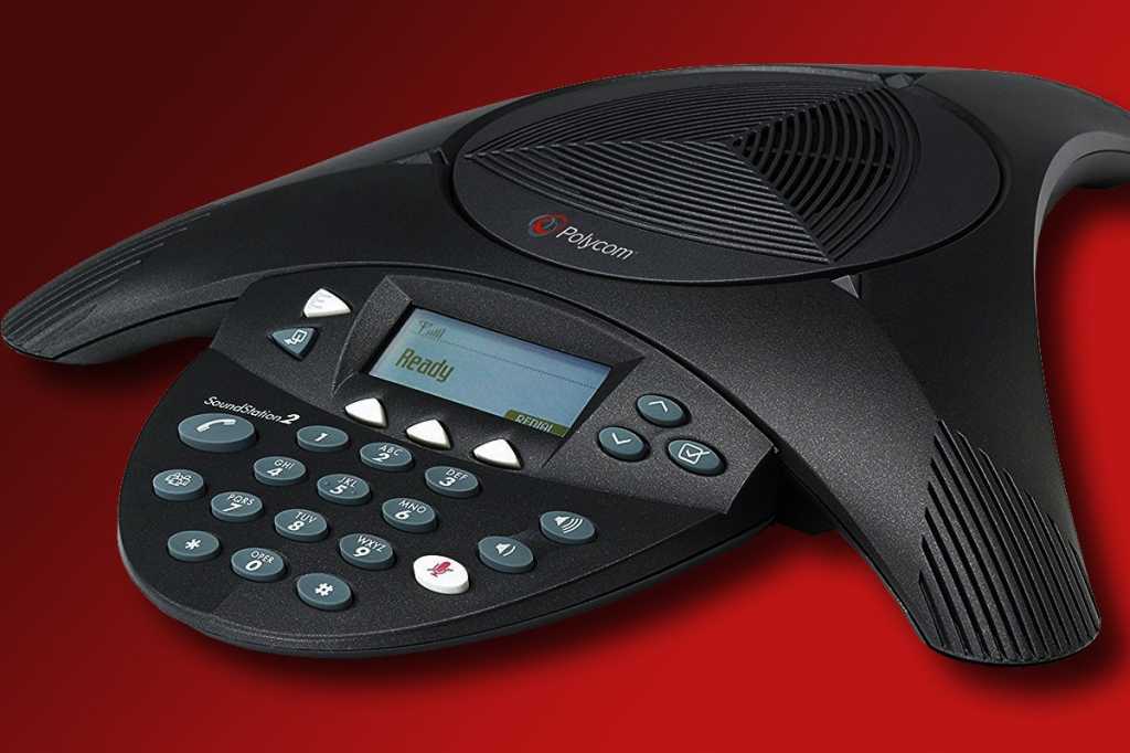 Polycom conference phone for business