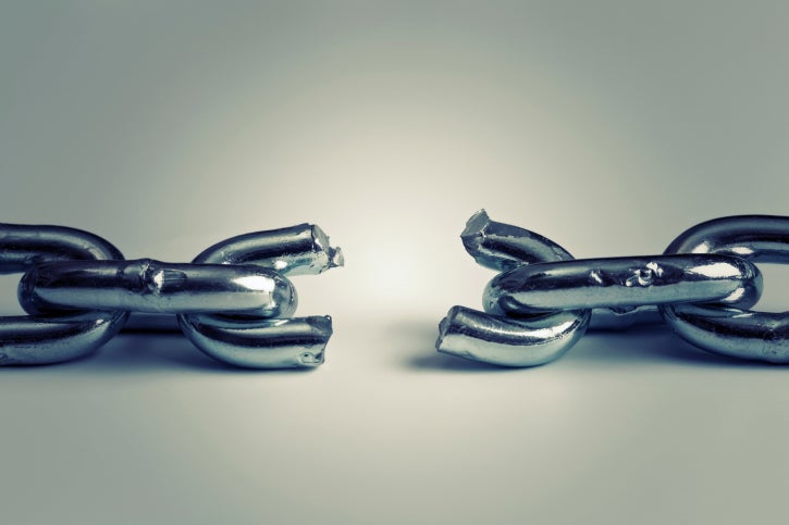 pulling companies apart chain broken