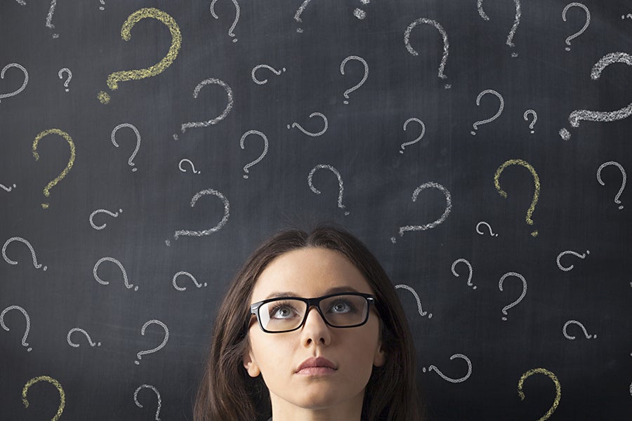 question woman