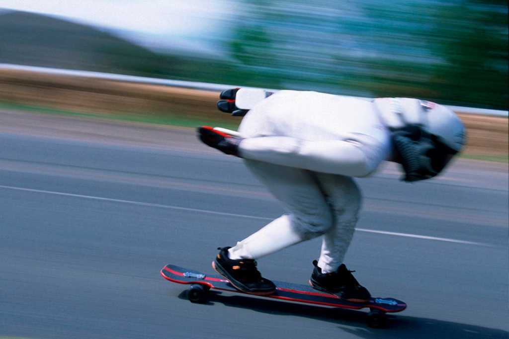 racing speed skateboard