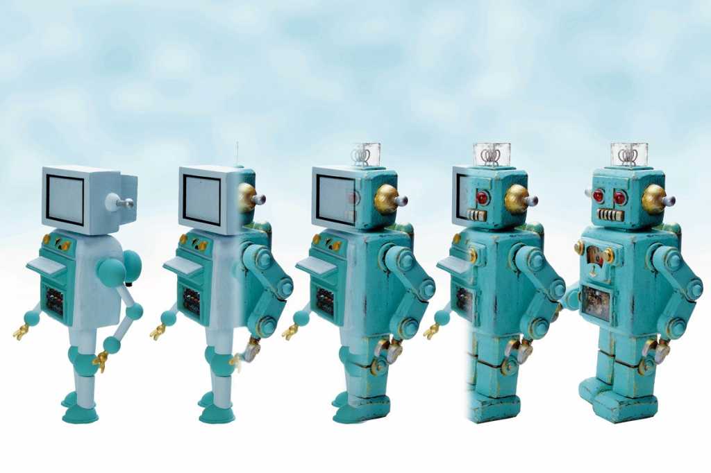 robot artificial intelligence transformation digital