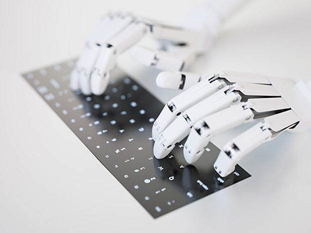 robot keyboard