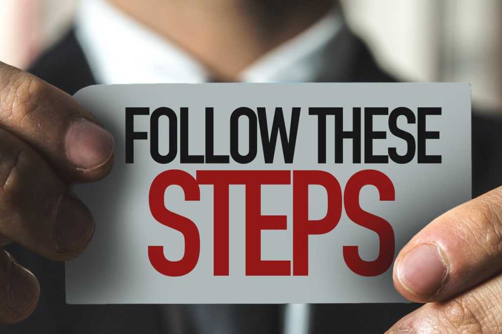 rules procedures manuals follow steps