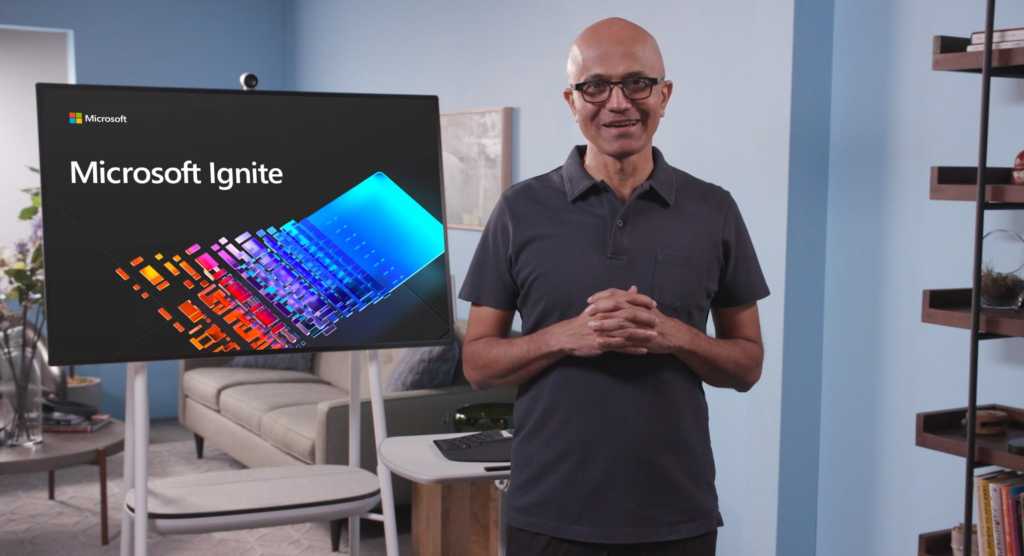 Satya Nadella at Microsoft Ignite