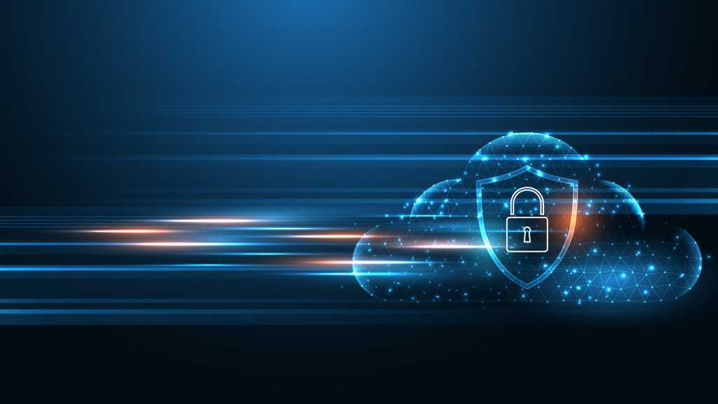 Cloud Security concept cybersecurity digital concept Abstract technology background protect system innovation vector illustration
