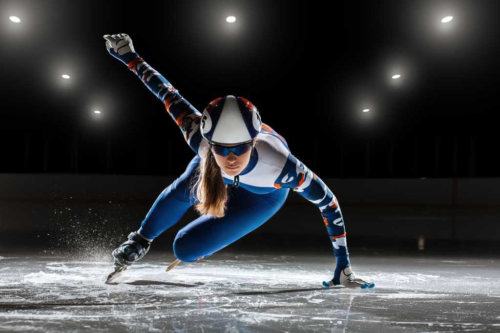 Speed skating competitive edge