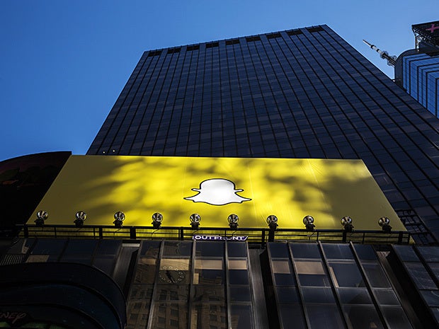snapchat billboard