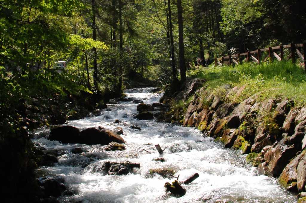 stream river rushing water outdoors rapids water