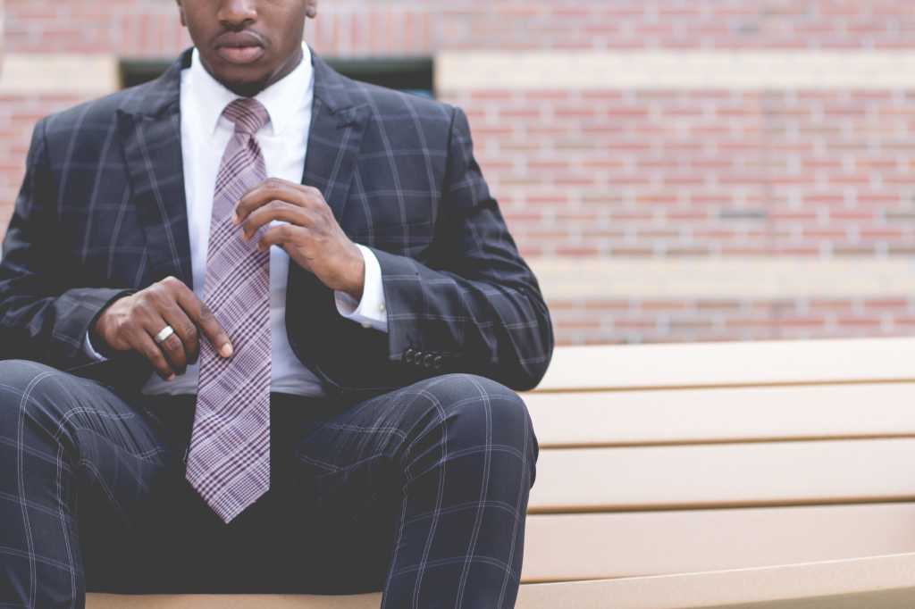 suit and tie [by William Stitt - CC0 via Unsplash]