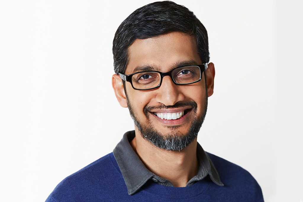 sundar pichai ceo of google and alphabet