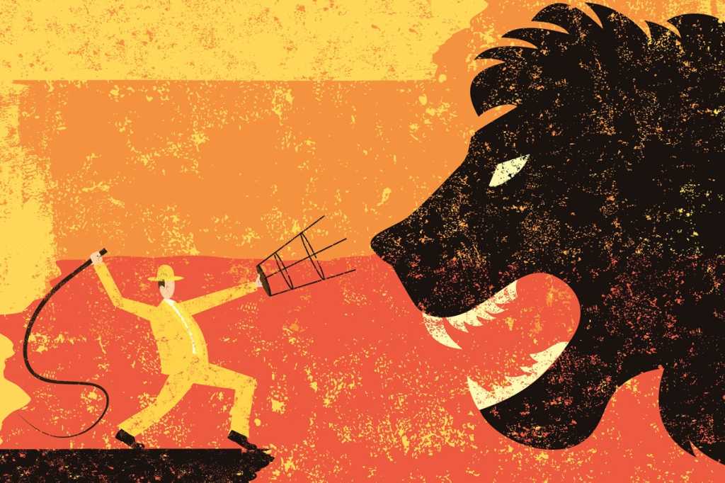 taming the beast lion tamer