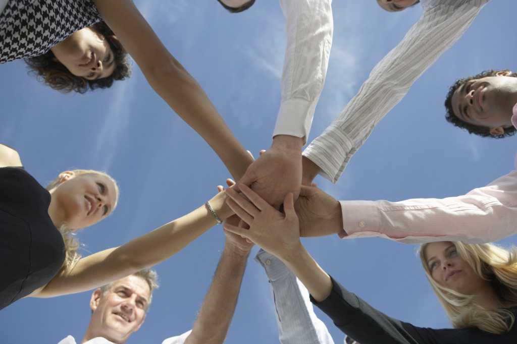 teamwork together brainstorming collaboration sharing