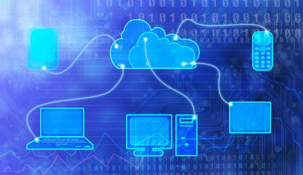 techy connected cloud