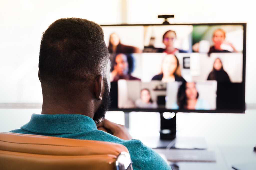 video conference / teleconferencing / online / meeting / digital event