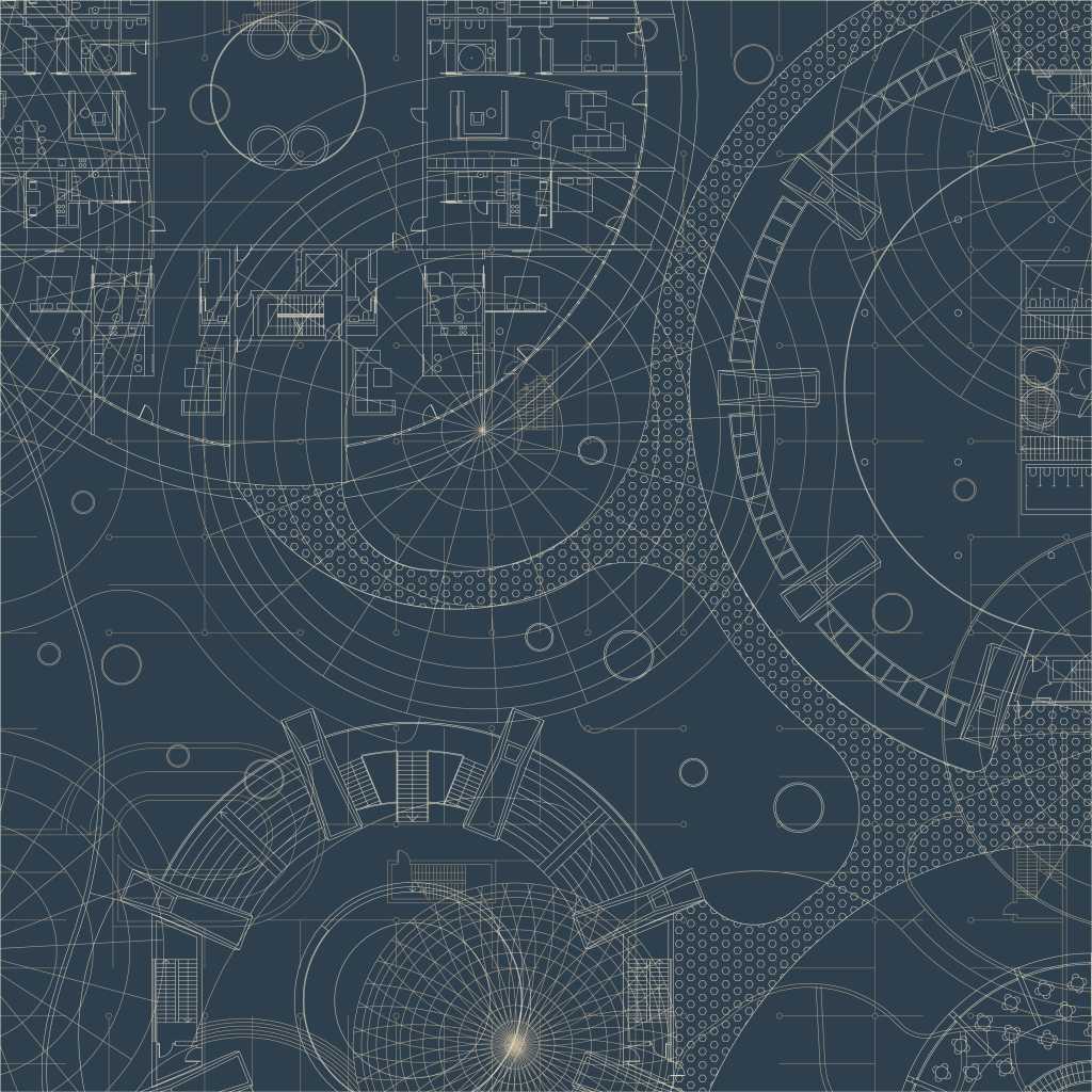 Graphic pattern of blueprint