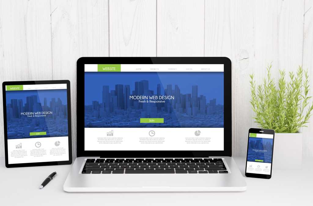 variety of devices web design