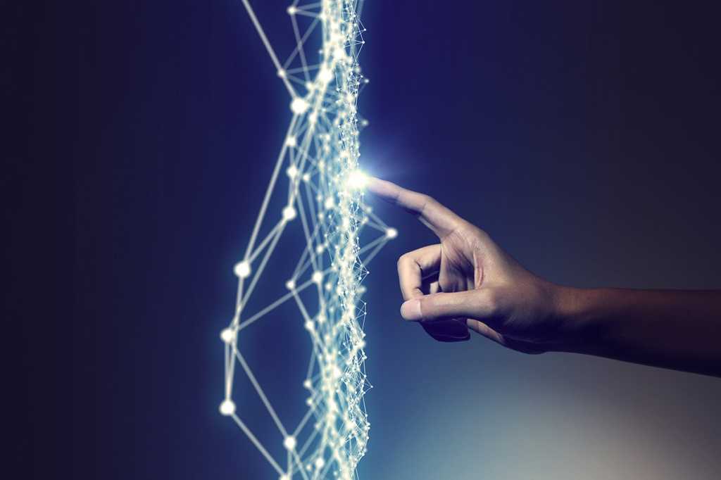 touching a digital boundary