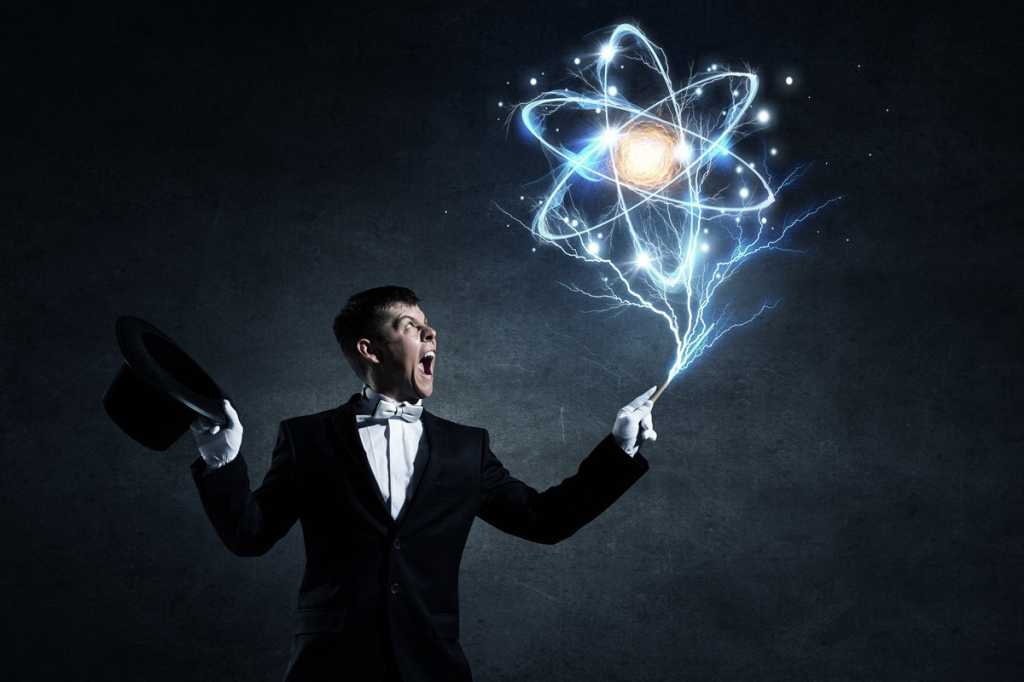 wizard magic trick magician illusion electric