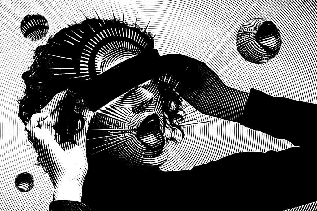 woman with virtual reality glasses crazy crackpot technology idea by georgepeters getty 1128262833