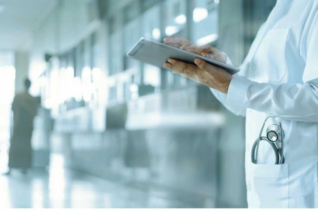 healthcare and medicine medical and technology doctor working on on picture id1182619274