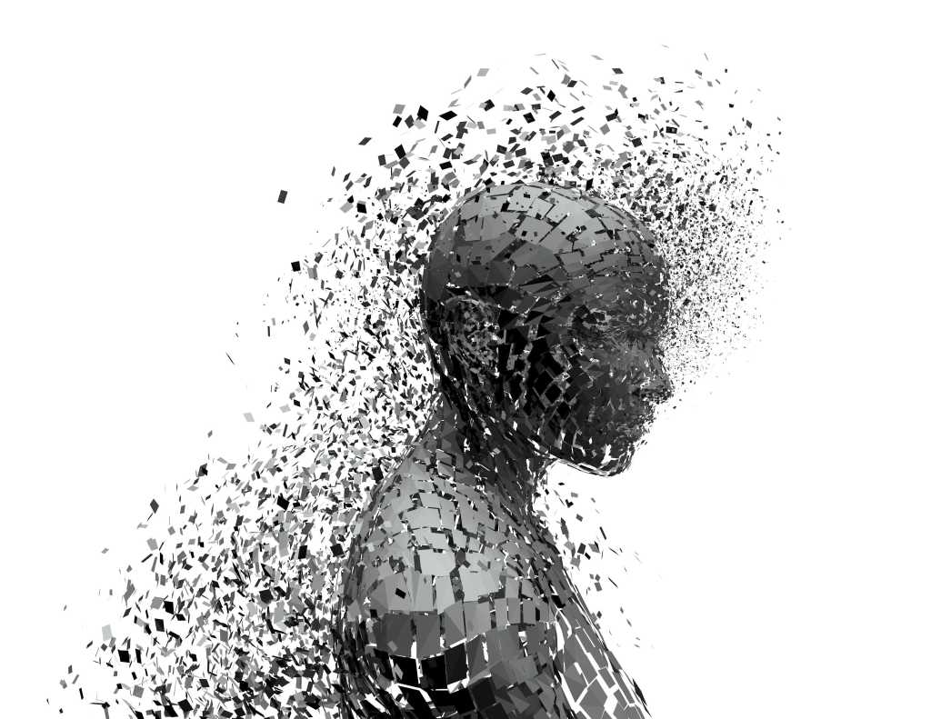 frazzled confused fragmented broken ai