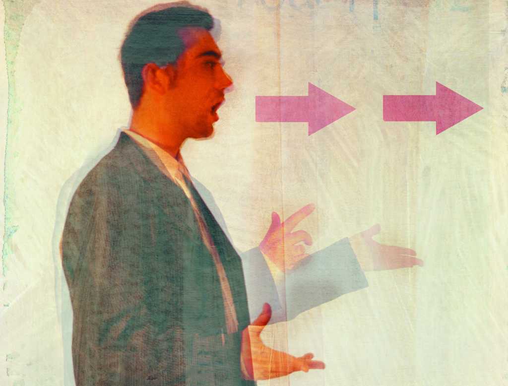 man shouting aggressive communication expressive