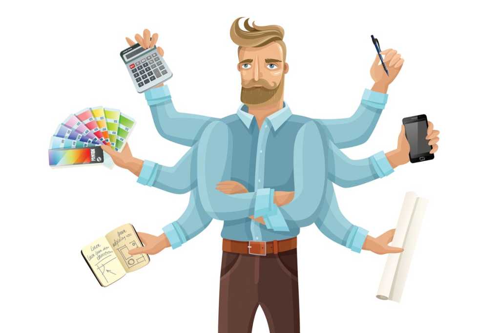 multi tasking project management designer