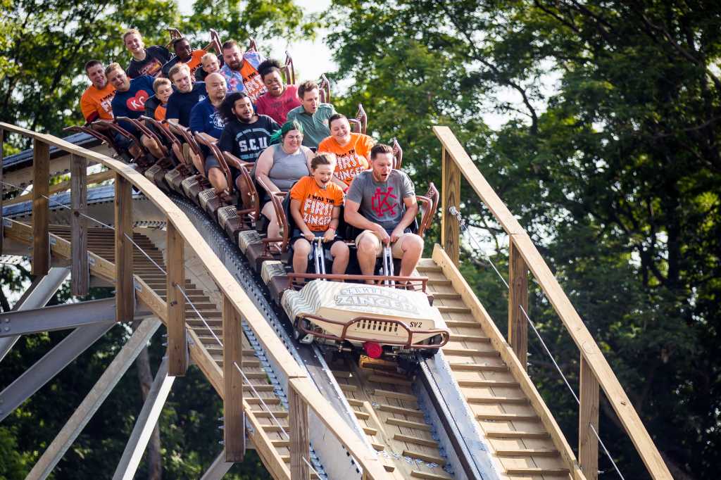 Cedar Fair's Zambezi Zinger rollercoaster