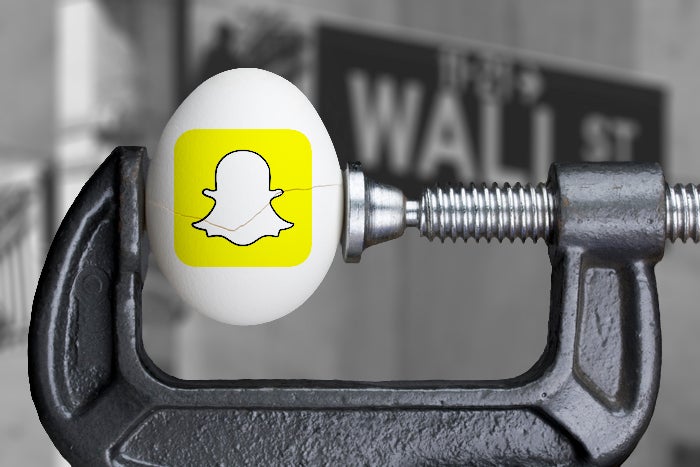 snap under post ipo pressure primary