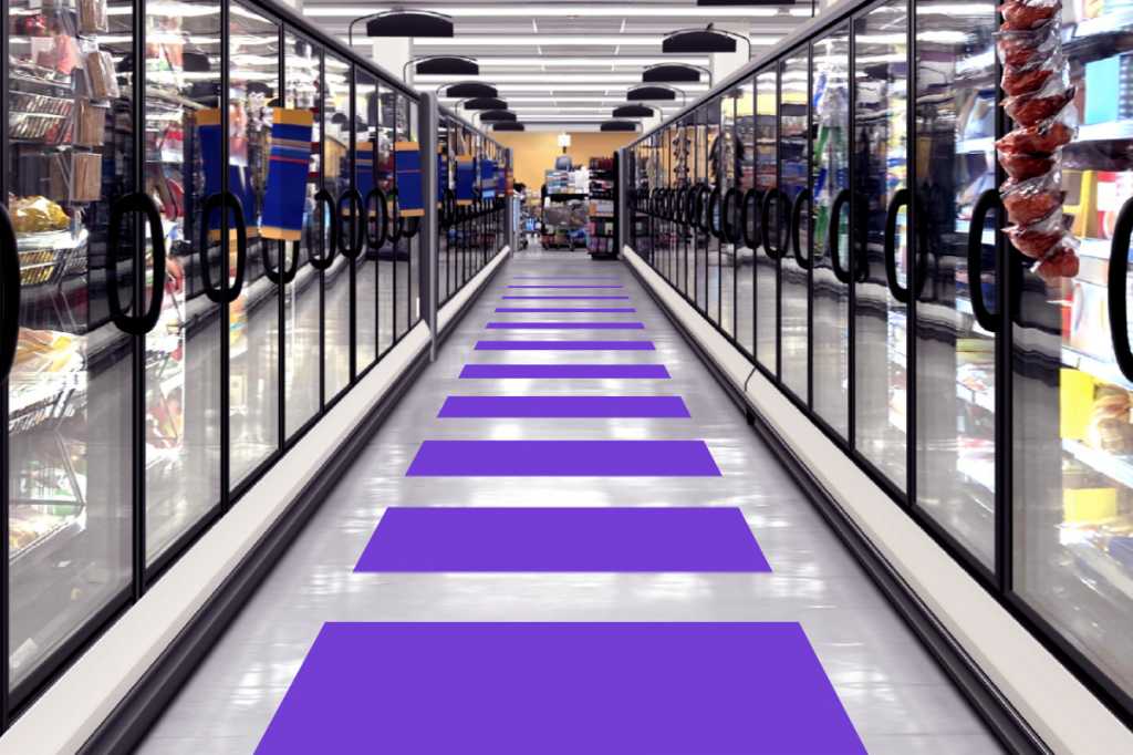 hallway grocery store