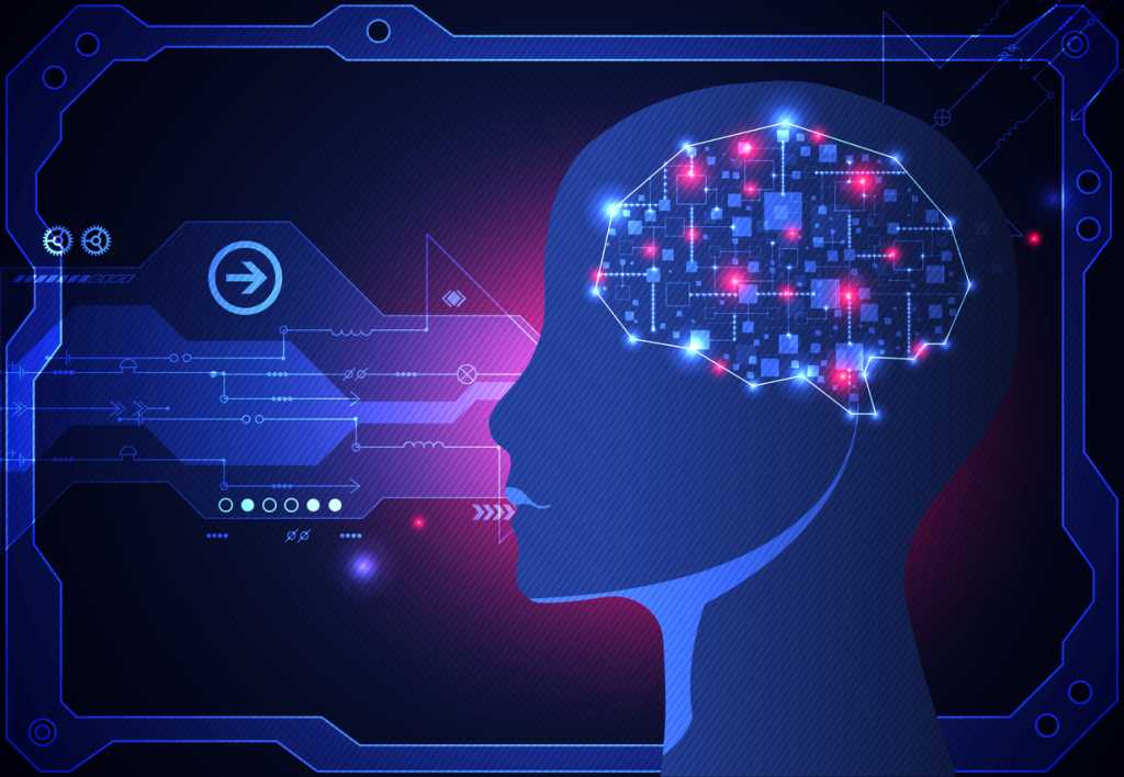 Artificial intelligence concept.