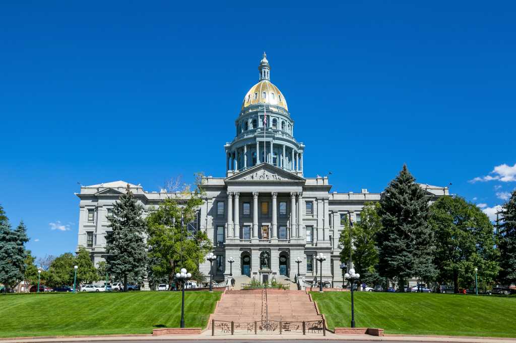 Colorado State Capitol Building in Denver