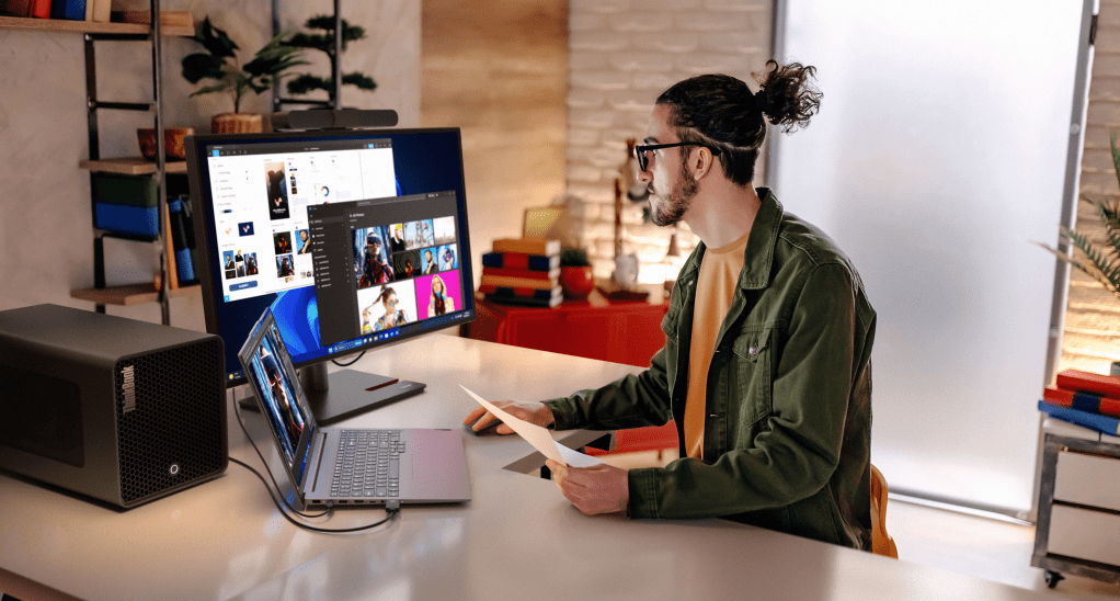 man home office
