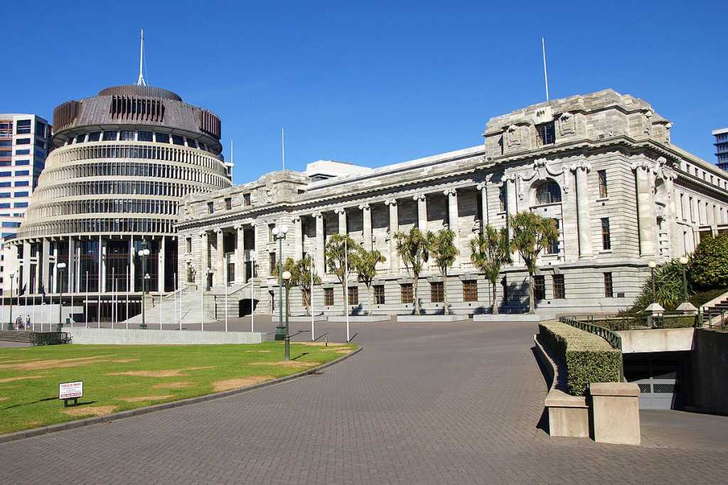 parliament house beehive bowen house wellington new zealand government