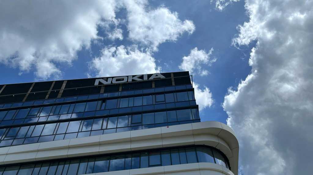Nokia sign on building exterior