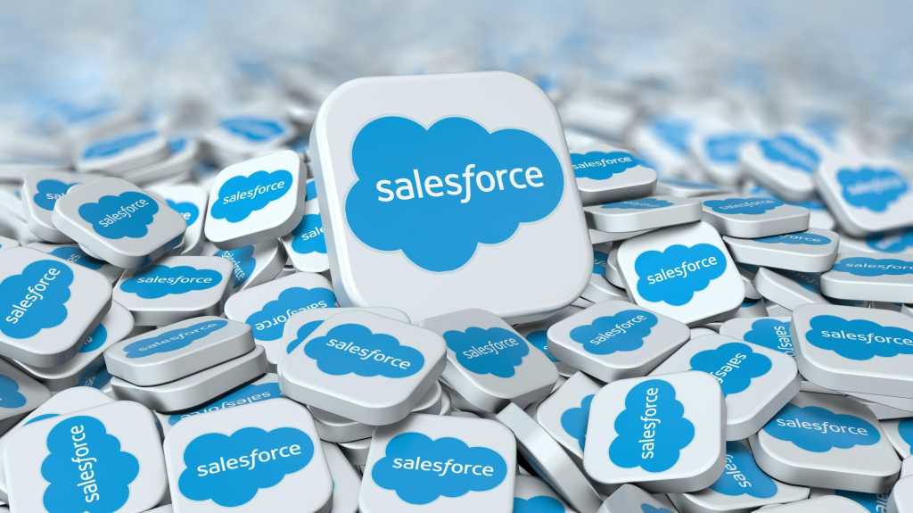 Salesforce Logo Button