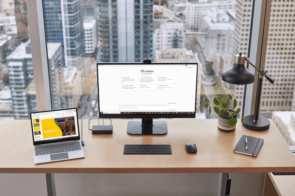 Ferrovial despliega Microsoft Copilot en sus centros de trabajo.