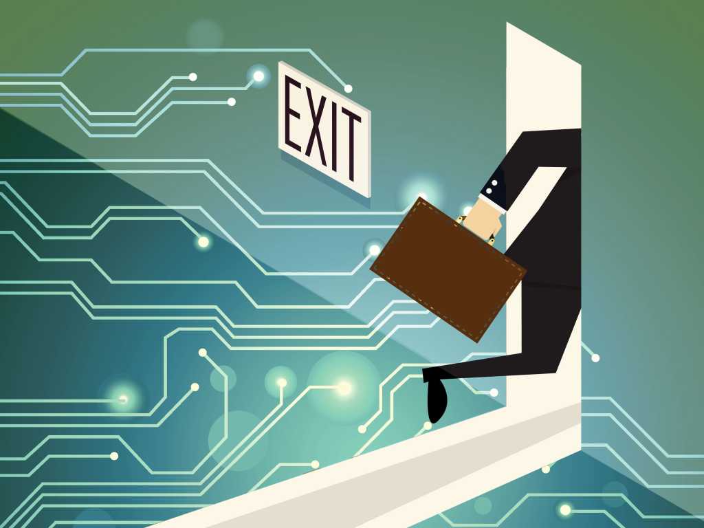 Exiting the computing business