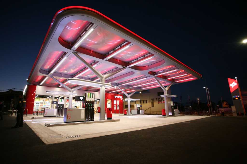 Estación servicio Cepsa.