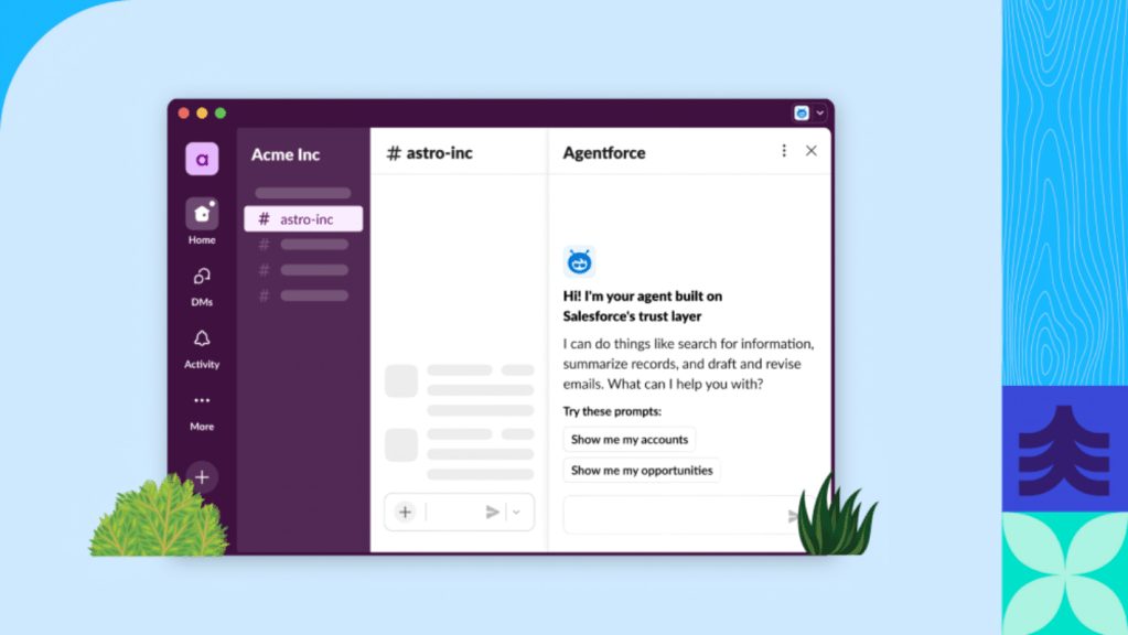Slack agentforce
