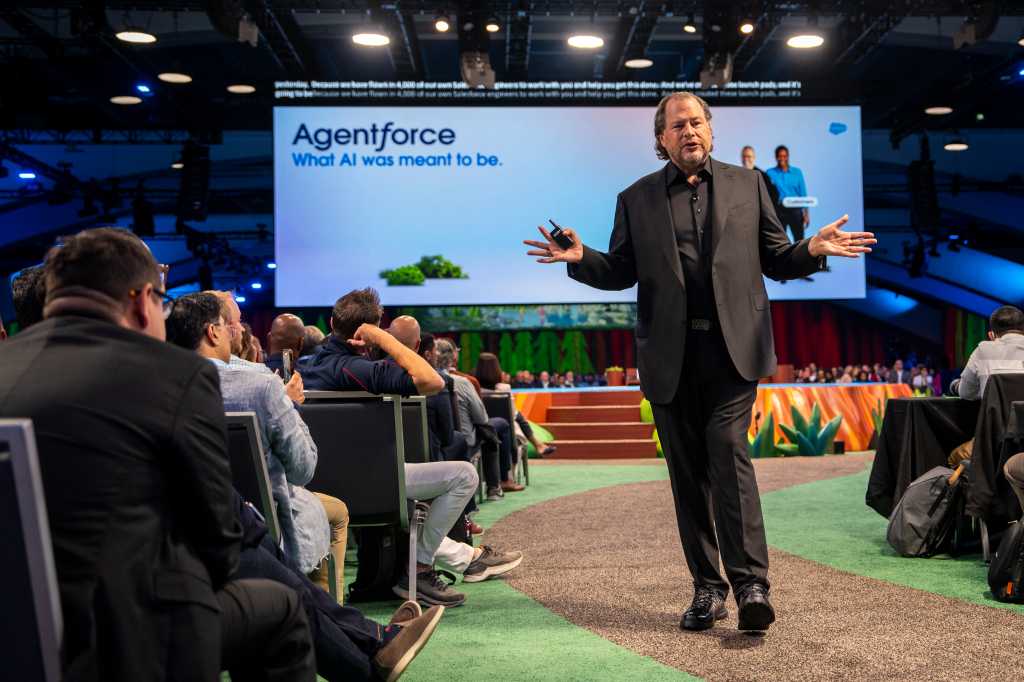 Marc Benioff at Dreamforce 2024