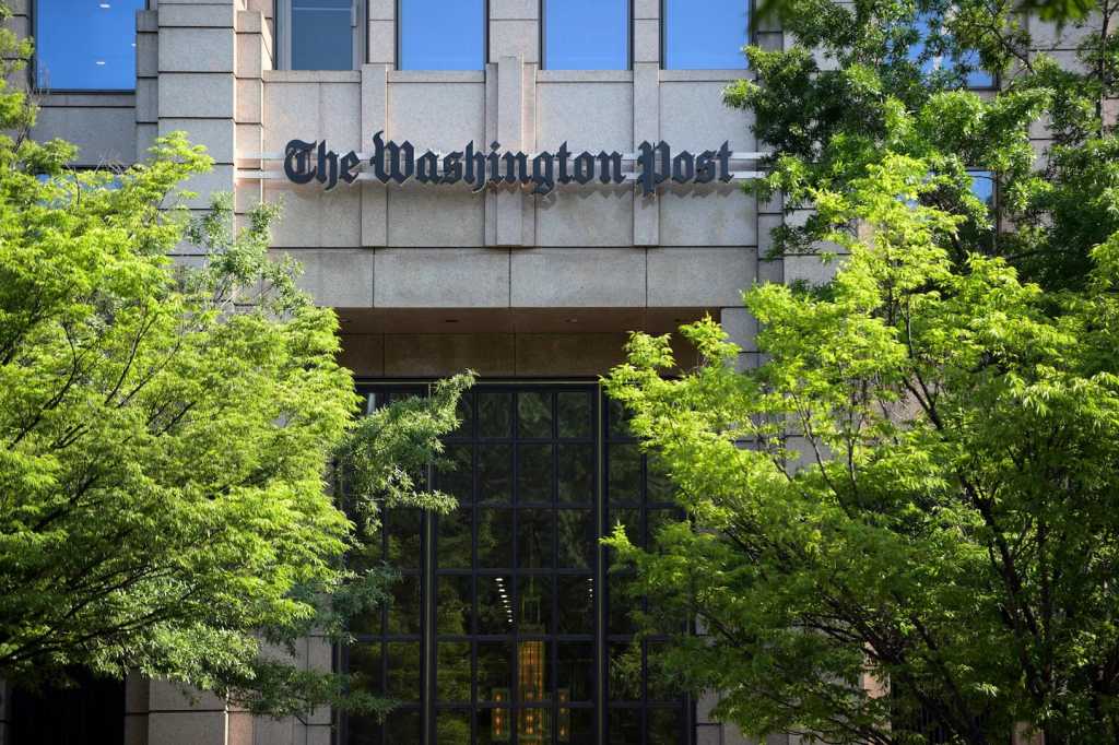 washington post front