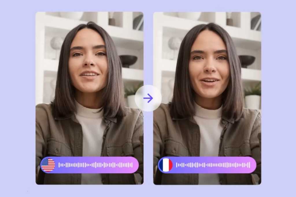 ESTsoft AI translator dubbing perso.ai example