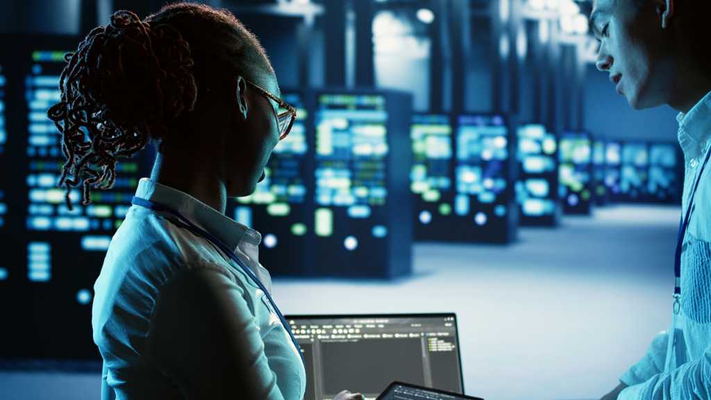 Employee programming in data center