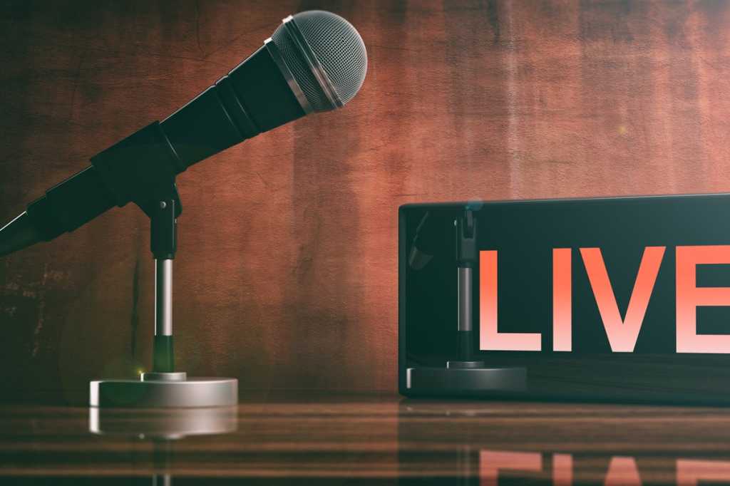 live on air podcast broadcast mic microphone